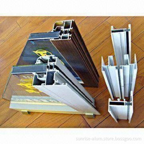 Aluminum Thermal Break Window Sections, Available in Anodized or Painted Finish